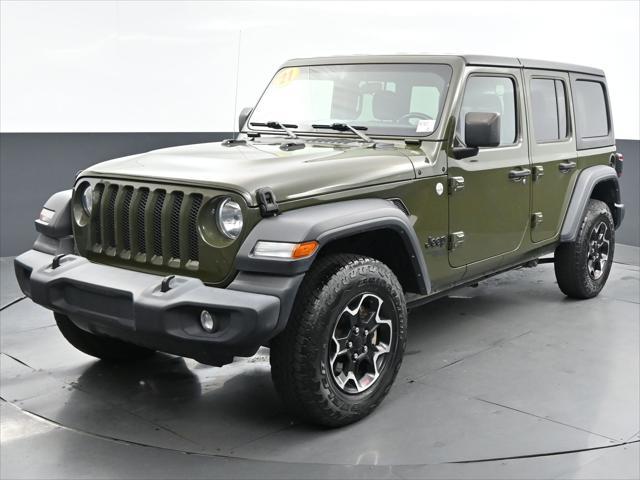 used 2021 Jeep Wrangler Unlimited car, priced at $29,700