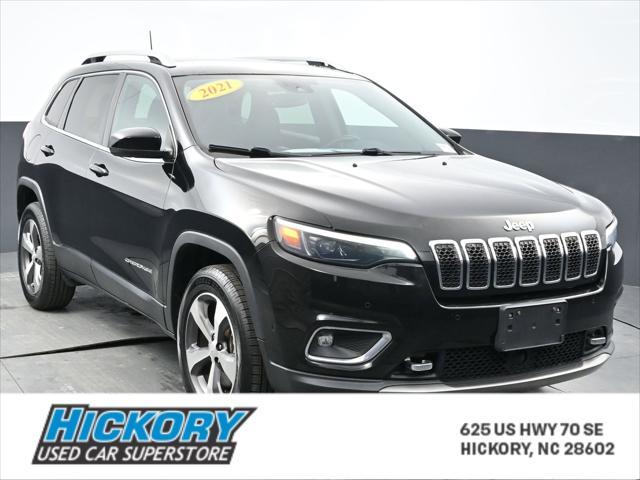 used 2021 Jeep Cherokee car, priced at $23,000