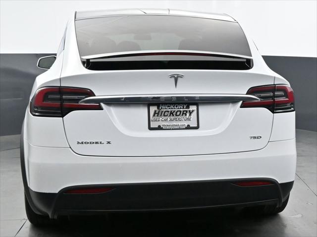 used 2018 Tesla Model X car, priced at $33,500