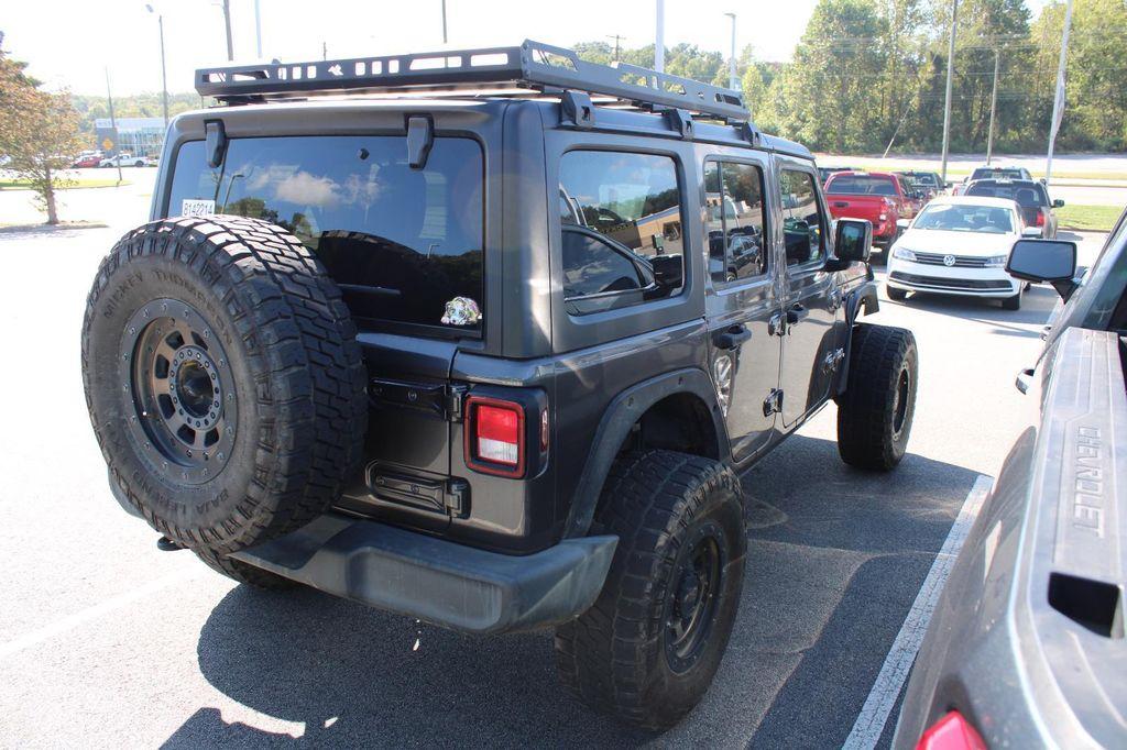 used 2018 Jeep Wrangler Unlimited car, priced at $20,000