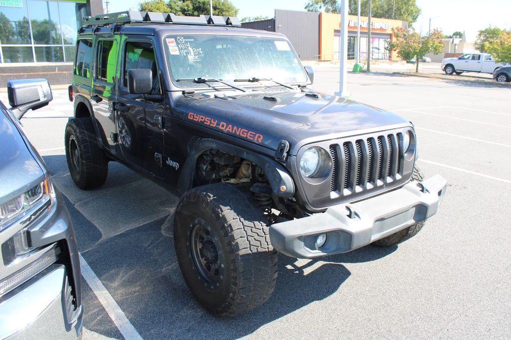 used 2018 Jeep Wrangler Unlimited car, priced at $20,000
