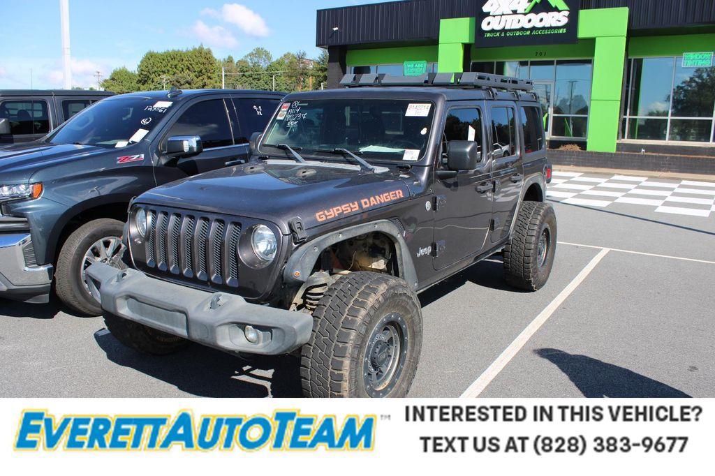used 2018 Jeep Wrangler Unlimited car, priced at $20,000