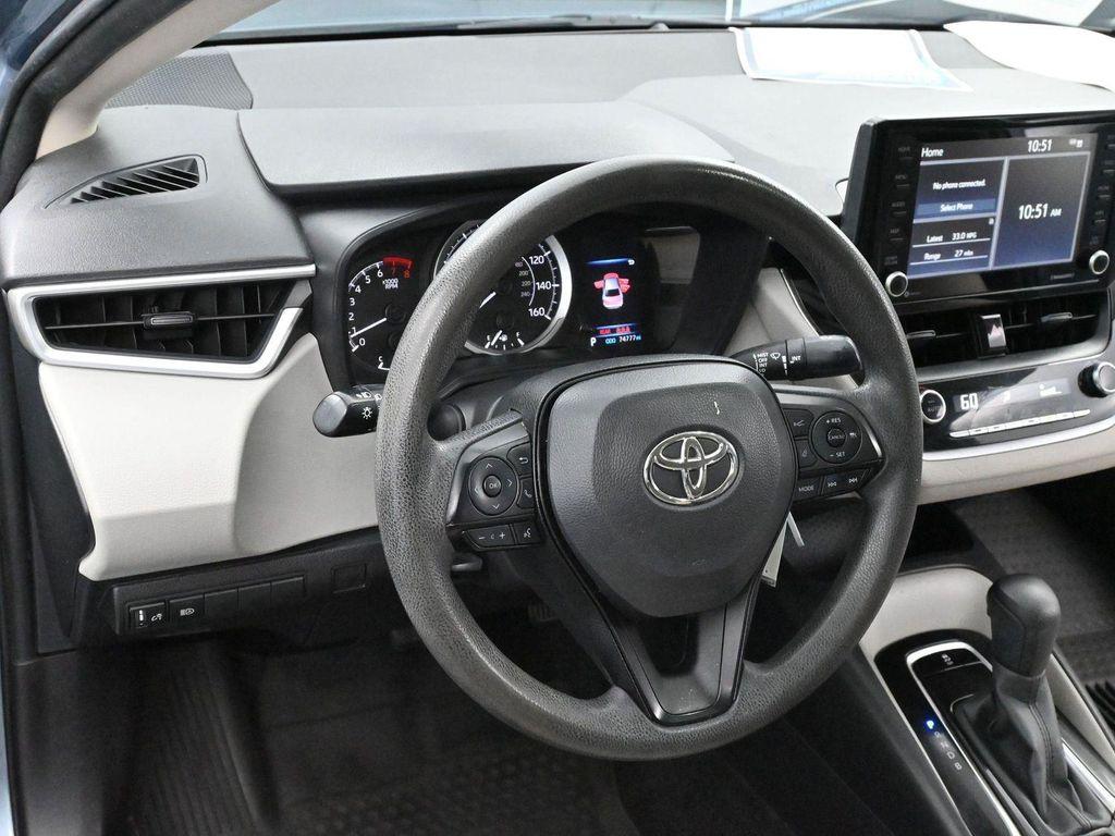 used 2022 Toyota Corolla car, priced at $15,500