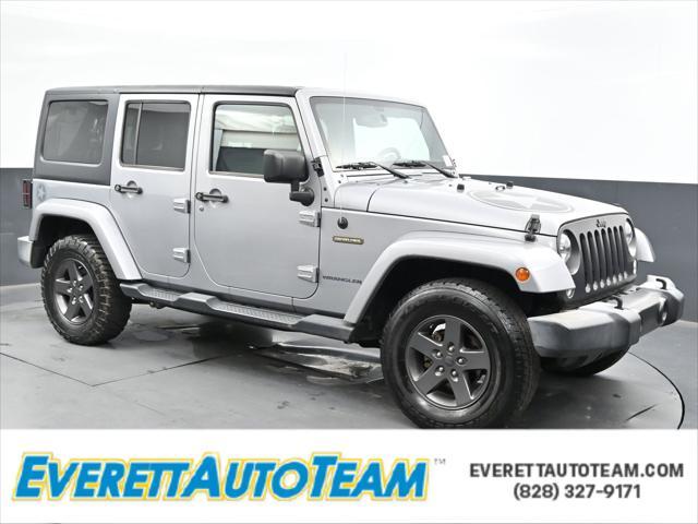 used 2016 Jeep Wrangler Unlimited car, priced at $17,700