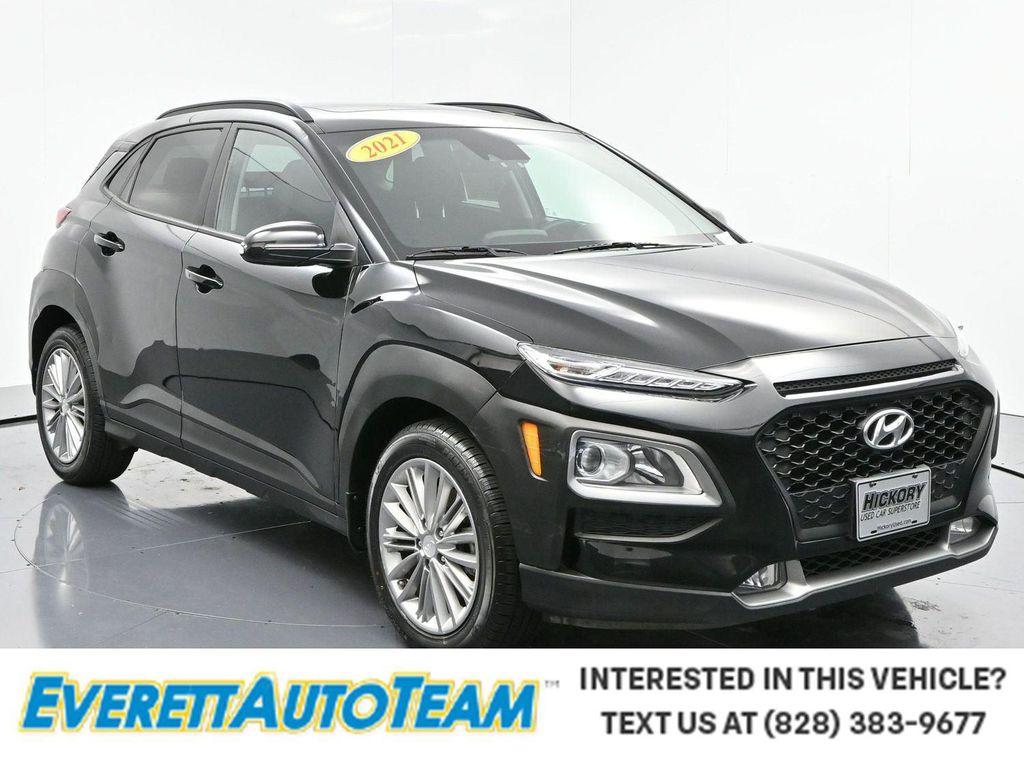 used 2021 Hyundai Kona car, priced at $16,700