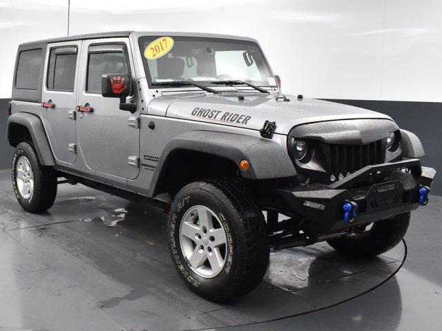 used 2017 Jeep Wrangler Unlimited car, priced at $21,500