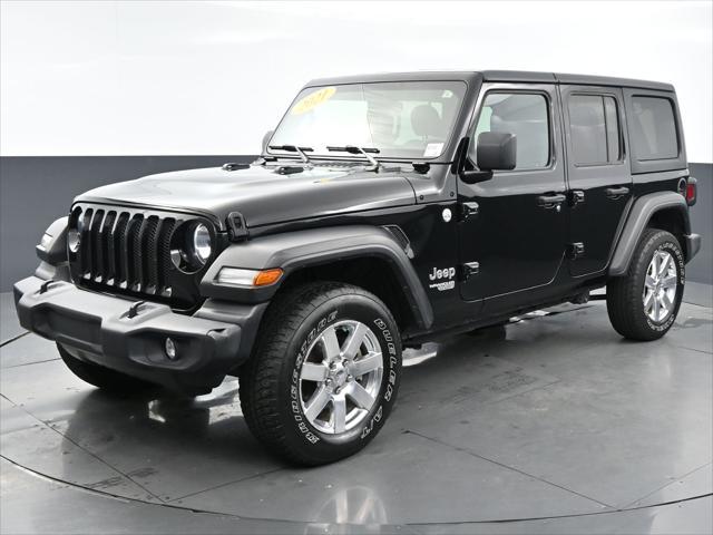 used 2021 Jeep Wrangler Unlimited car, priced at $26,000