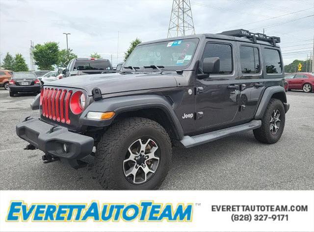 used 2020 Jeep Wrangler Unlimited car, priced at $26,500