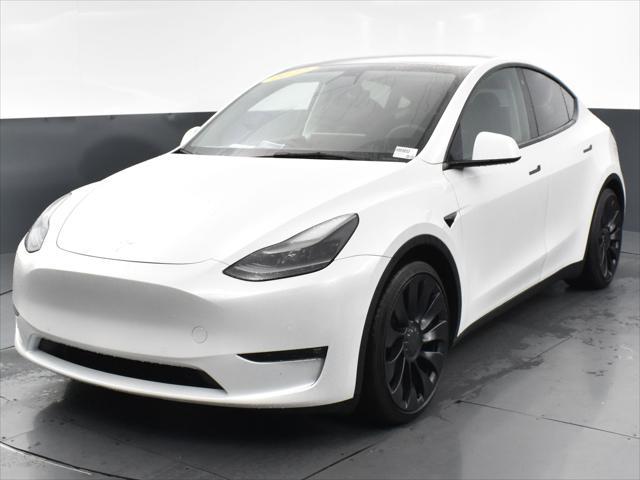 used 2022 Tesla Model Y car, priced at $35,500