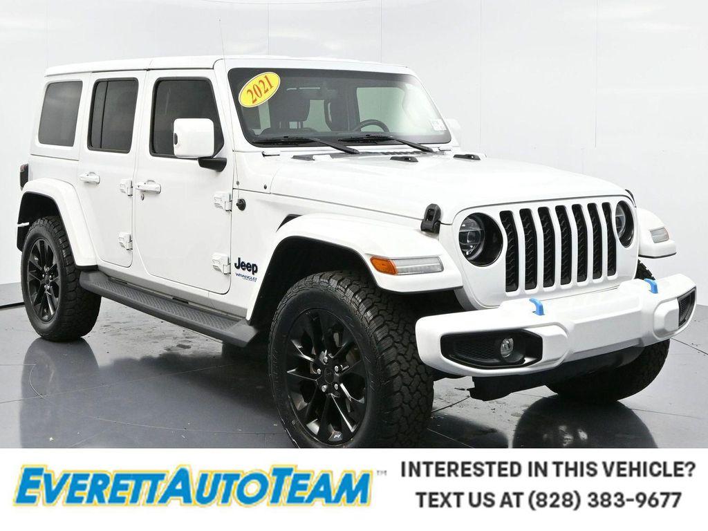 used 2021 Jeep Wrangler Unlimited 4xe car, priced at $32,000