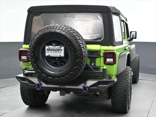 used 2018 Jeep Wrangler Unlimited car, priced at $26,000