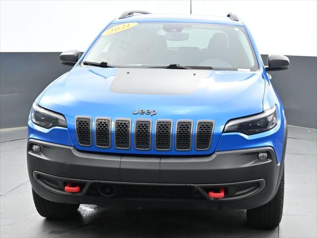 used 2021 Jeep Cherokee car, priced at $24,500