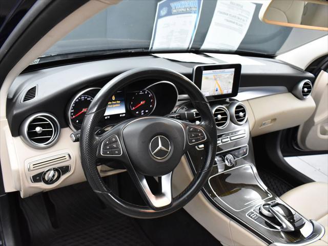 used 2015 Mercedes-Benz C-Class car, priced at $13,500