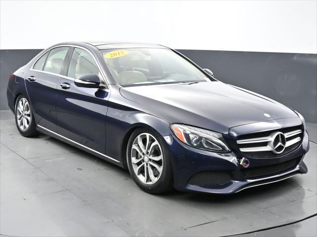 used 2015 Mercedes-Benz C-Class car, priced at $13,500