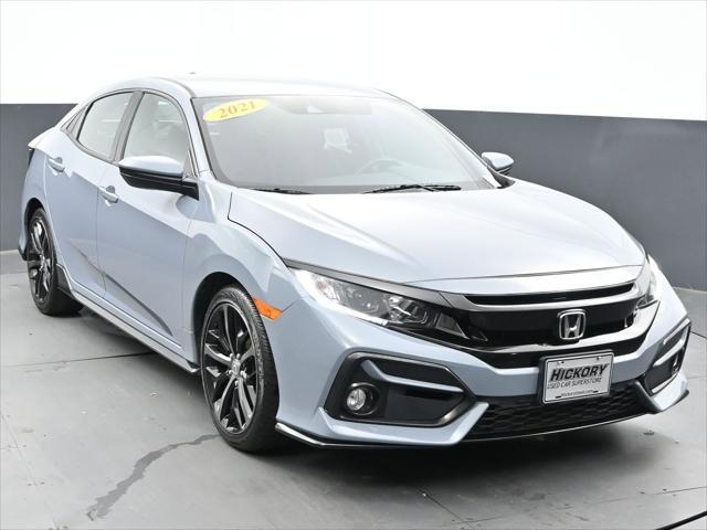 used 2021 Honda Civic car, priced at $22,700