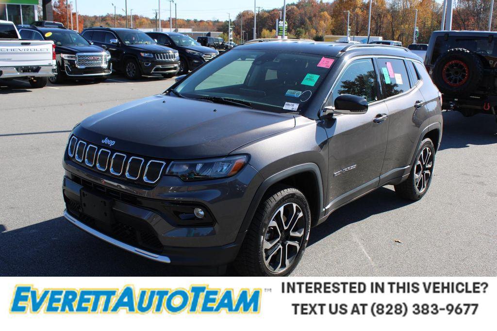 used 2022 Jeep Compass car, priced at $21,500