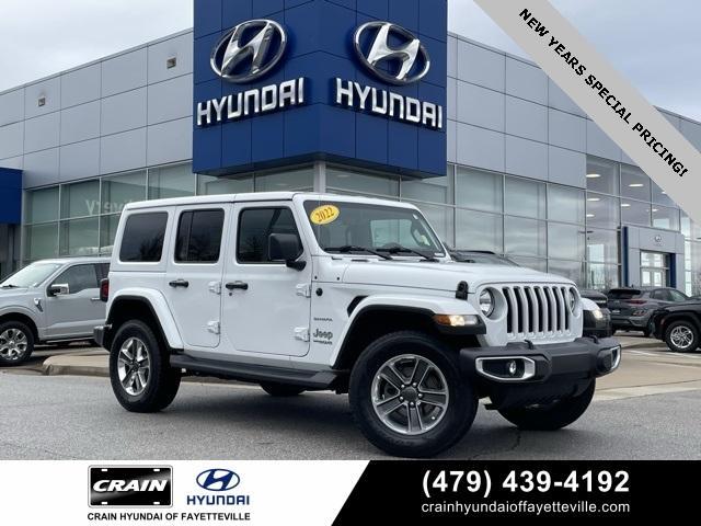 used 2022 Jeep Wrangler Unlimited car, priced at $35,997