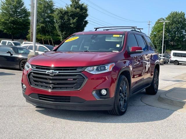 used 2021 Chevrolet Traverse car, priced at $29,084