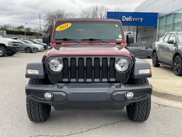 used 2021 Jeep Wrangler Unlimited car, priced at $29,882