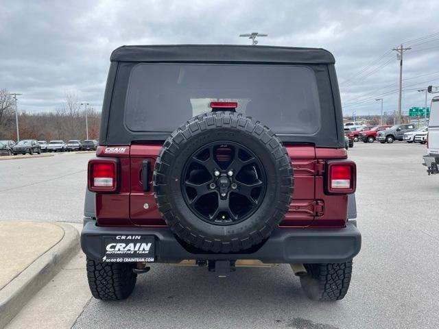 used 2021 Jeep Wrangler Unlimited car, priced at $29,882