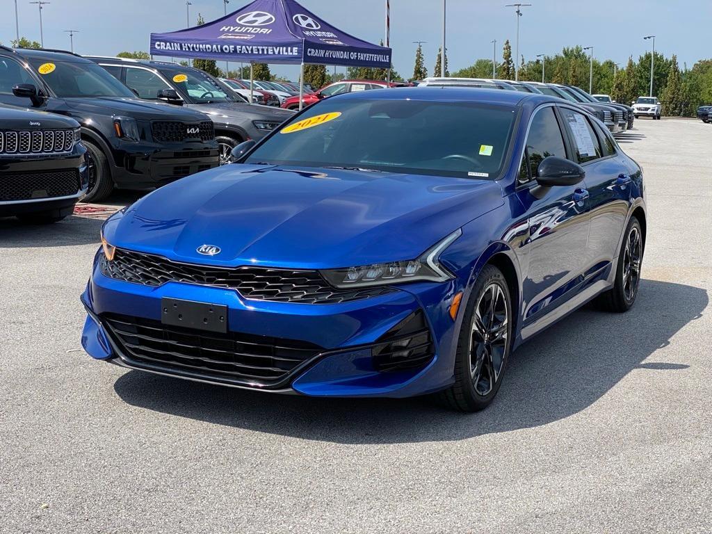 used 2021 Kia K5 car, priced at $18,625