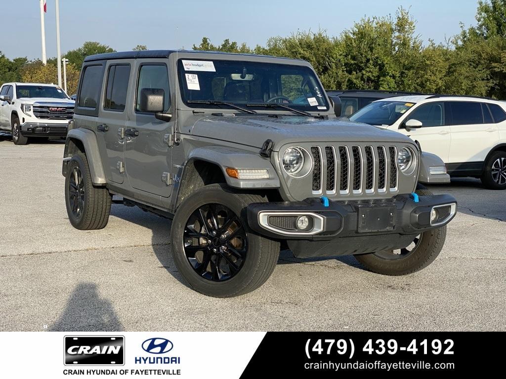 used 2023 Jeep Wrangler 4xe car, priced at $32,908
