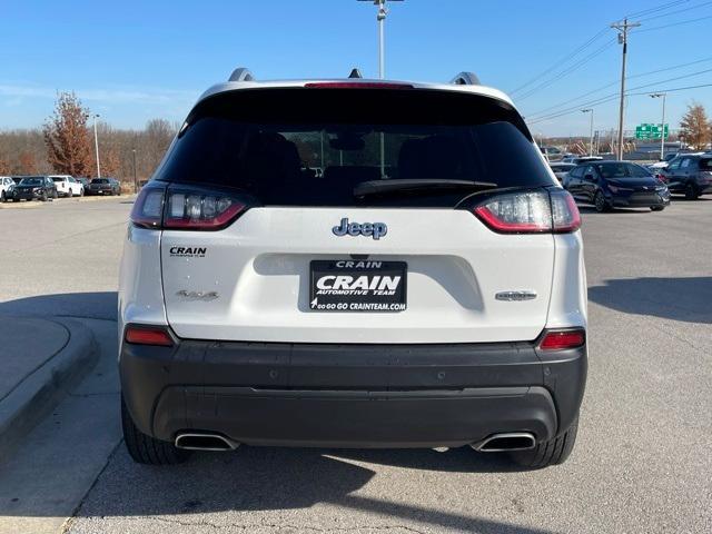 used 2021 Jeep Cherokee car, priced at $24,541