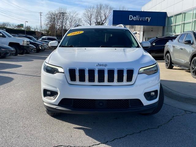 used 2021 Jeep Cherokee car, priced at $24,541