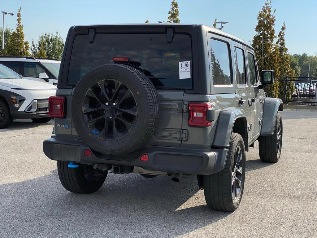used 2023 Jeep Wrangler 4xe car, priced at $31,996