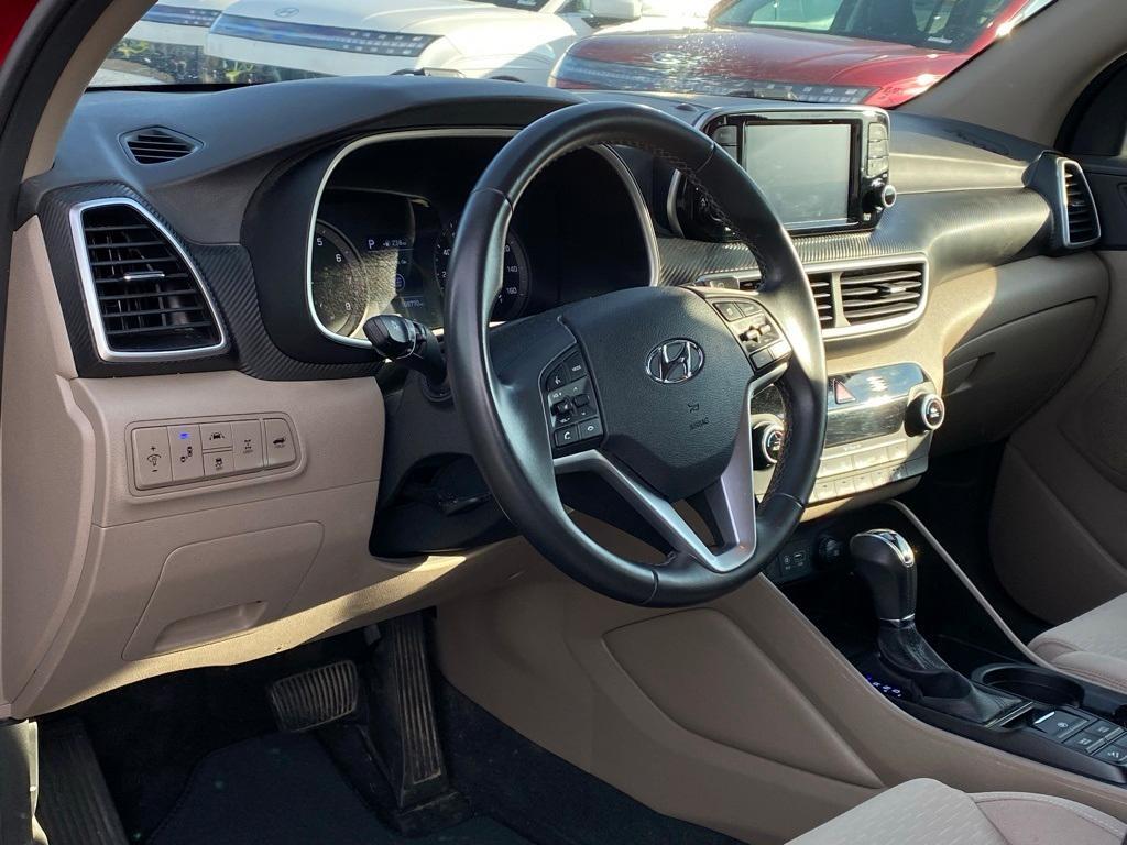 used 2021 Hyundai Tucson car, priced at $17,444