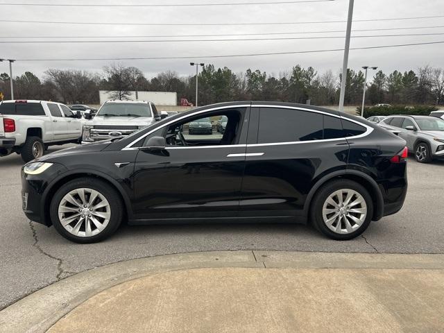 used 2018 Tesla Model X car, priced at $31,725