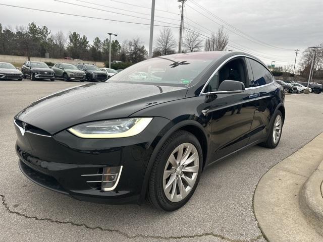 used 2018 Tesla Model X car, priced at $31,725