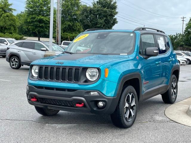 used 2021 Jeep Renegade car, priced at $21,267