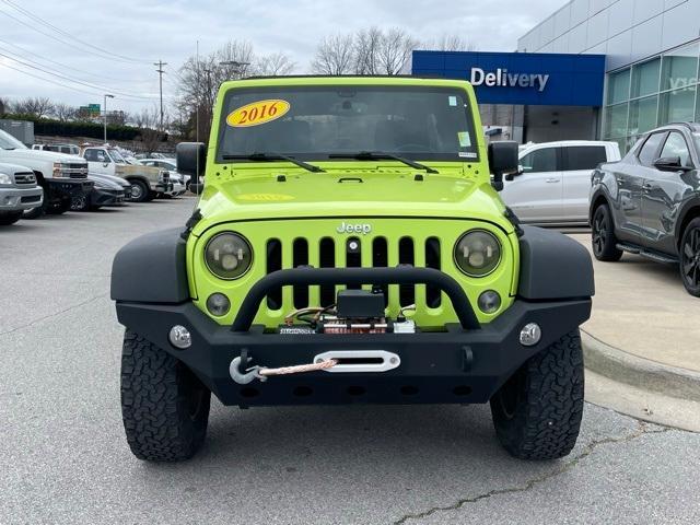 used 2016 Jeep Wrangler Unlimited car, priced at $25,500