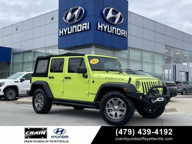 used 2016 Jeep Wrangler Unlimited car, priced at $25,500