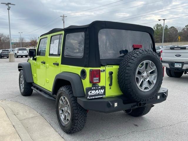 used 2016 Jeep Wrangler Unlimited car, priced at $25,500