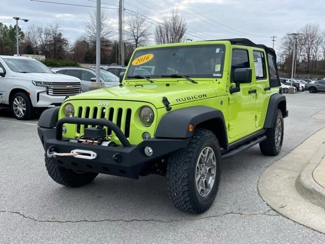 used 2016 Jeep Wrangler Unlimited car, priced at $25,500