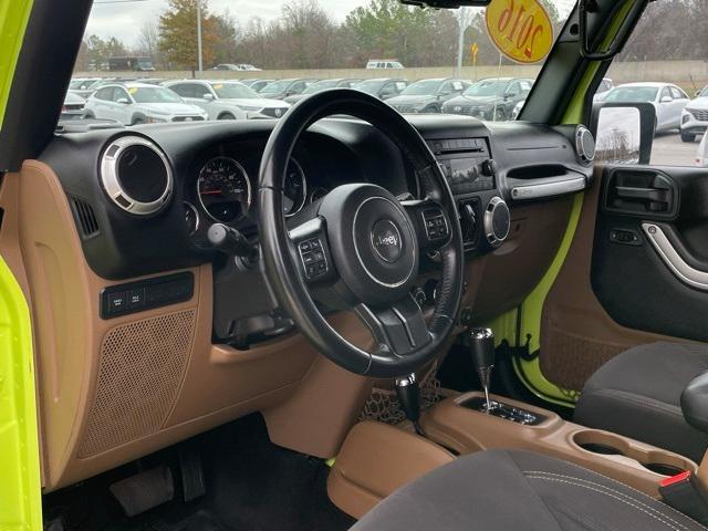 used 2016 Jeep Wrangler Unlimited car, priced at $25,500