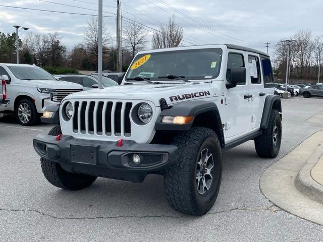 used 2021 Jeep Wrangler Unlimited car, priced at $37,425