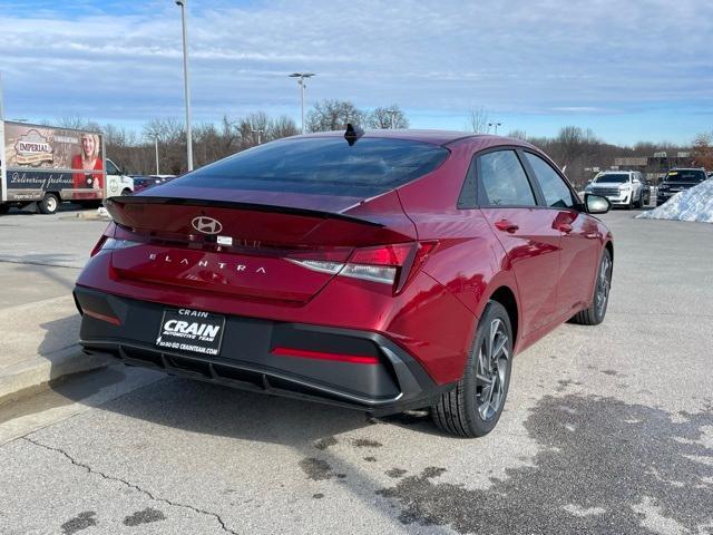 new 2025 Hyundai Elantra car, priced at $25,125