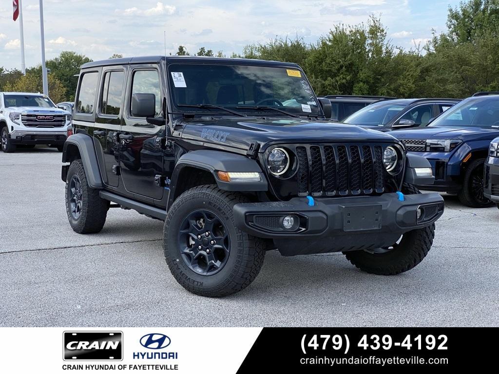 used 2023 Jeep Wrangler 4xe car, priced at $29,903