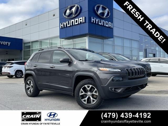 used 2015 Jeep Cherokee car, priced at $16,000