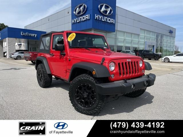 used 2016 Jeep Wrangler car, priced at $21,142