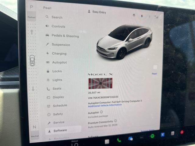 used 2022 Tesla Model X car, priced at $58,755