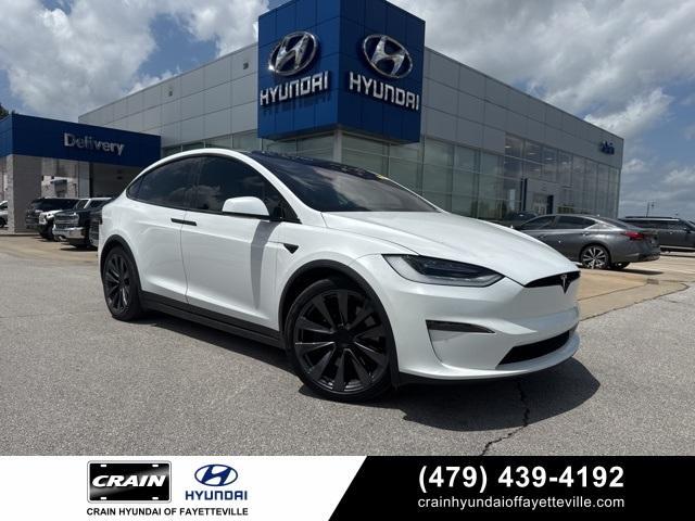 used 2022 Tesla Model X car, priced at $58,955