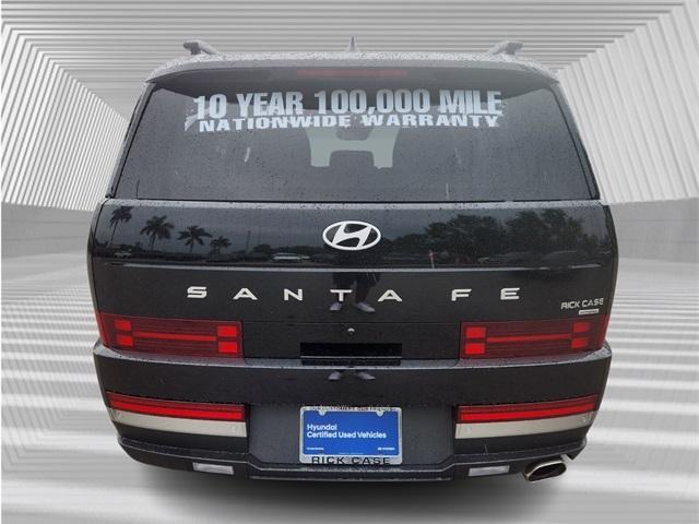 used 2024 Hyundai Santa Fe car, priced at $37,500