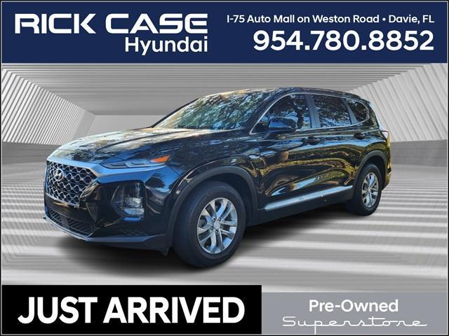 used 2020 Hyundai Santa Fe car, priced at $16,661