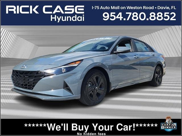 used 2021 Hyundai Elantra car, priced at $18,856