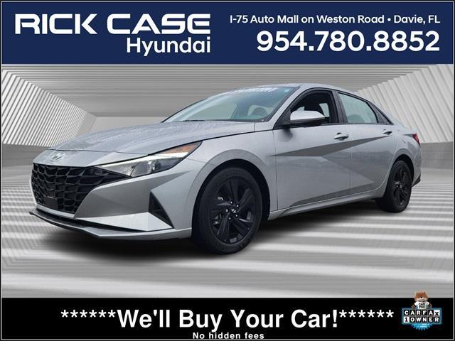 used 2022 Hyundai Elantra car, priced at $17,629