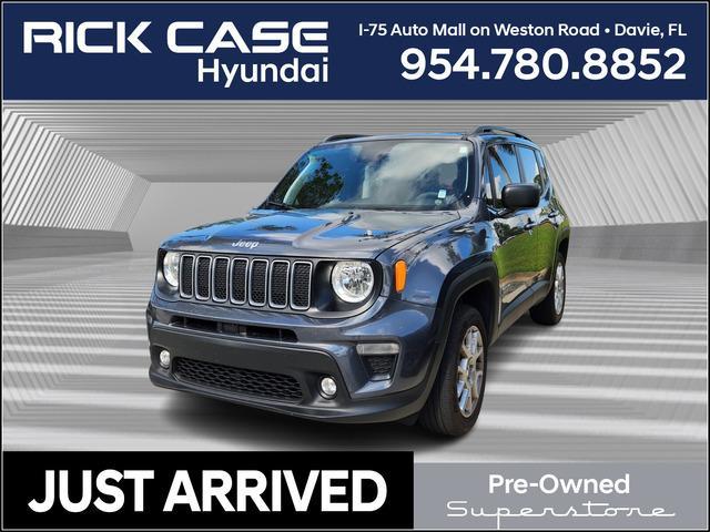 used 2022 Jeep Renegade car, priced at $18,995